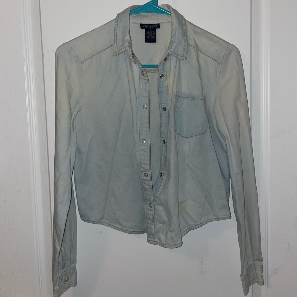 Denim shirt
